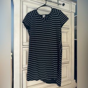 Black and white dress